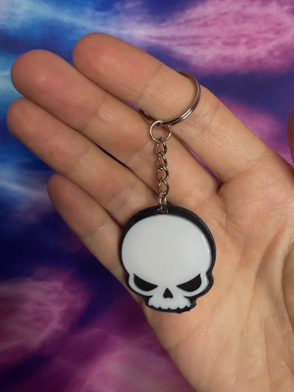 Skull NFC Keychain