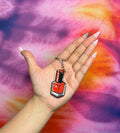 Red Nail Polish Bottle NFC